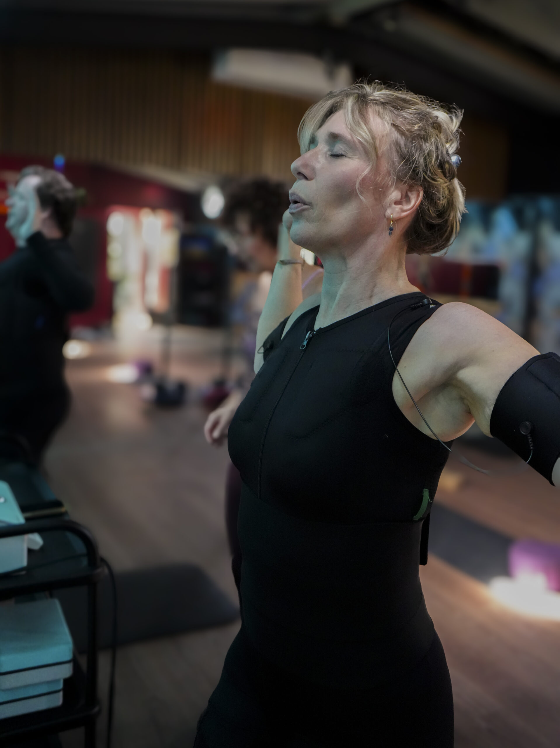 Body and Soul Coaching Photography session during pilates workout