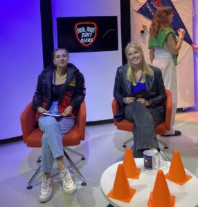 Quincy Presenting live tv in Bournemouth